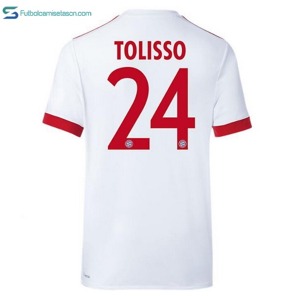 Camiseta Bayern Munich 3ª Tolisso 2017/18